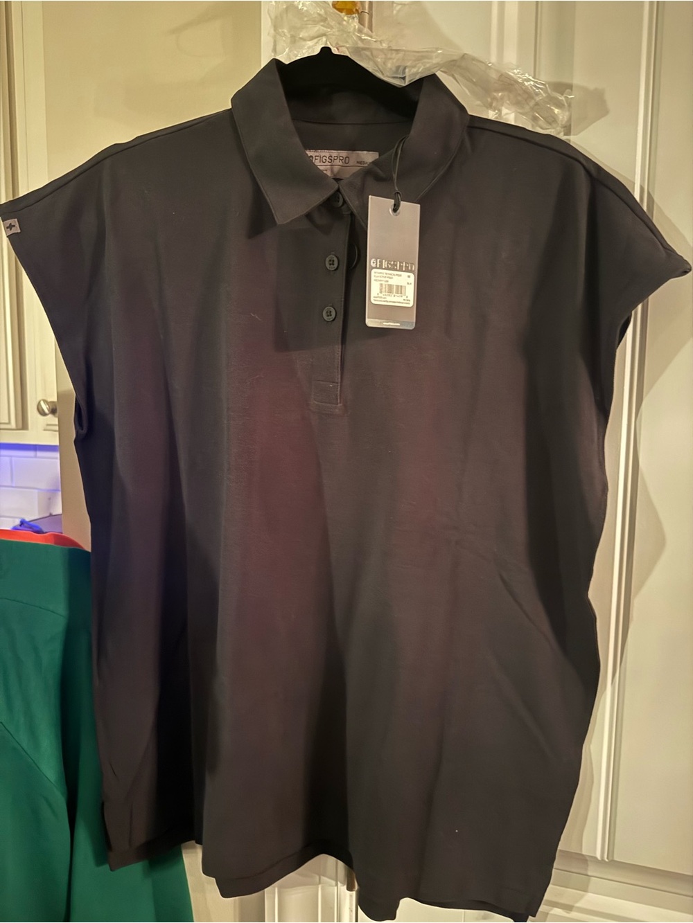 Women's figpro technical pique Ella scrub polo